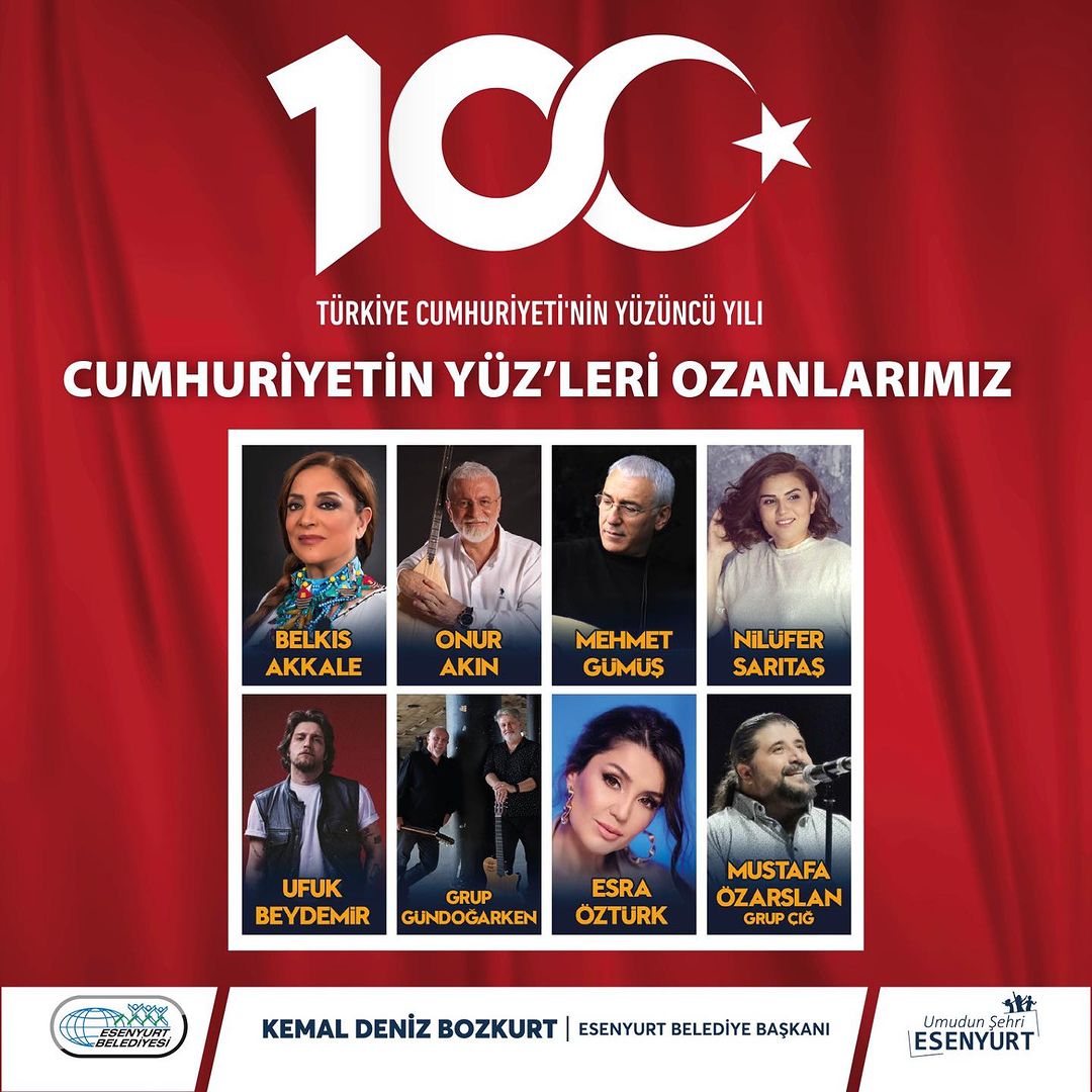 Esenyurt Belediyesi - Cumhuriyetin Yüzleri Ozanlarımız